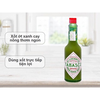 Sốt ớt xanh Tabasco 60ml