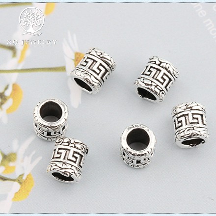 Charm bạc trụ xỏ ngang - NQ Jewelry