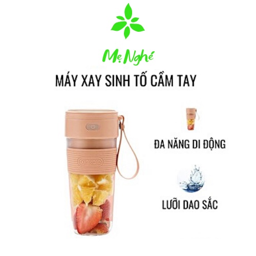 Máy say sinh tố cầm tay sạc pin đa năng siêu tiện lợi - Siêu Thị Mẹ Nghé