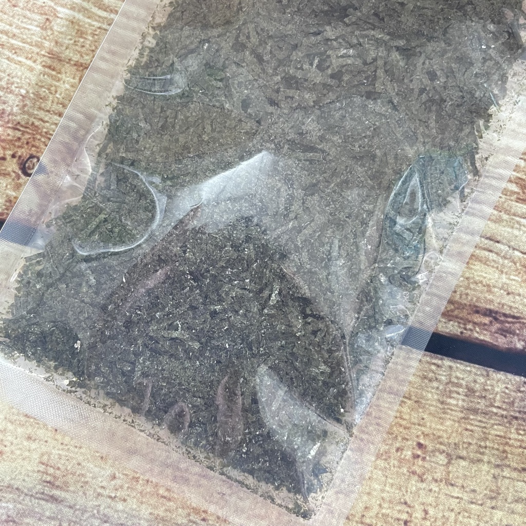 Rong biển vụn, rong biển xay dùng để rắc lên bánh bạch tuộc Takoyaki Aonori gói lẻ