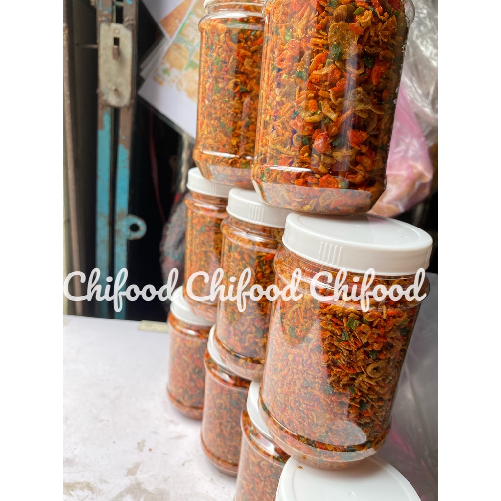 Combo muối tép hành phi + bánh tráng phơi sương loại 1 siêu rẻ