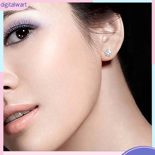 Bộ trang sức nữ gồm dây chuyền và hoa tai đính đá sang trọng