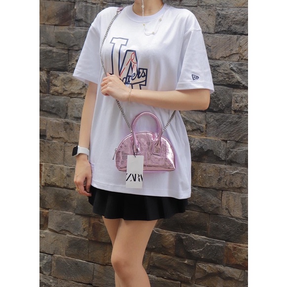 Túi hến hồng mini ZA.Ra