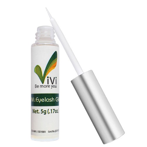 Keo dán mi giả Vivi Eyelash Glue 5g chính hãng (Trắng và Đen)