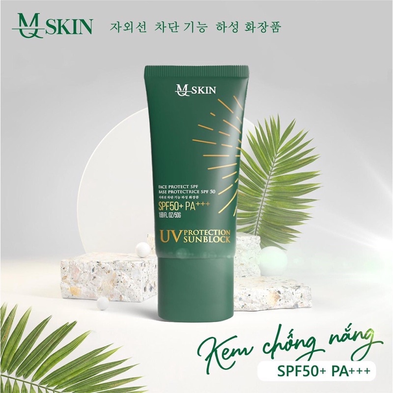 KEM CHỐNG NẮNG NHÂM SÂM  Mq SPE 50+ Mẫu Mới