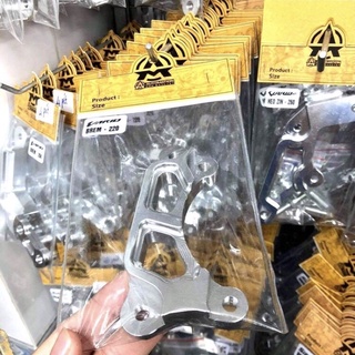 Pát pass heo trước nhôm CNC heo brembo, heo zin, heo adelin 2pis 4pis...gắn dòng xe phổ thông