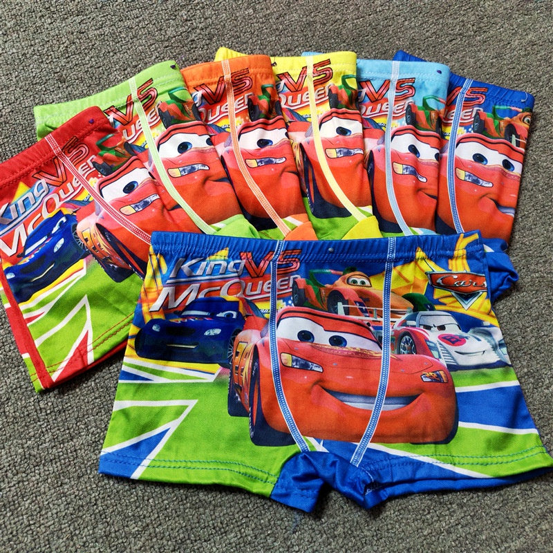 DISNEY Bộ 3 Quần Lót Boxer Cotton In Họa Tiết Hoạt Hình Người Nhện Cho Bé Trai