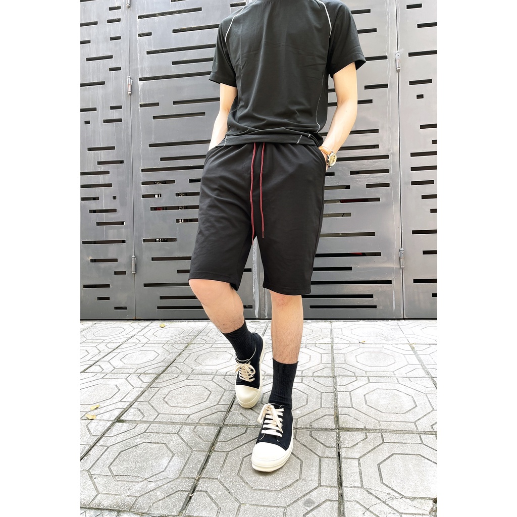 Basic Short chất vải co giãn 4 chiều, thấm hút, chất mát Lexuza 245