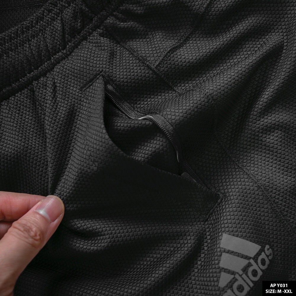 Bộ thể thao nam adidas cao cấp chất thun lạnh mã y031 bộ thể thao mua hè cộc tay