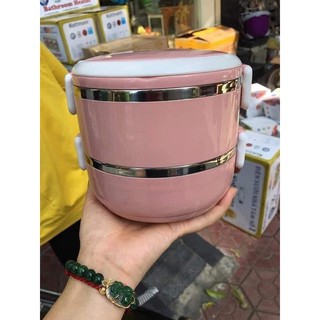 cặp lồng cơm lúa mạch 2 tầng