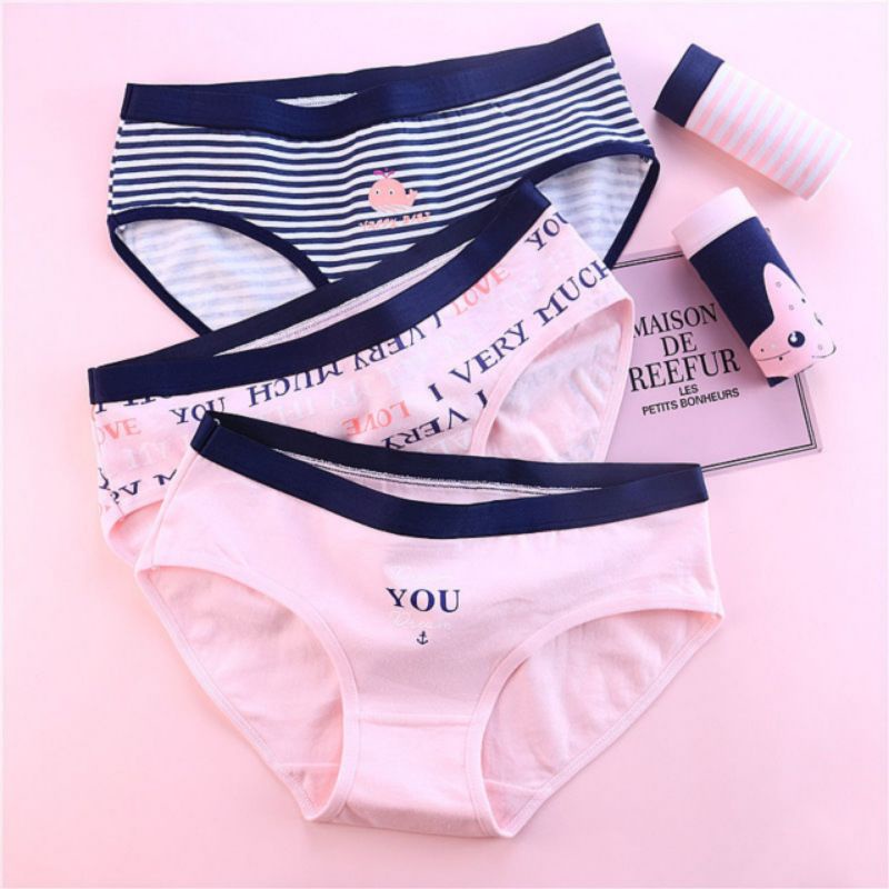 Quần lót bé gái set 4 quần lót nữ cute dễ thương nhiều màu cho bé size đại từ 38-58kg NX28