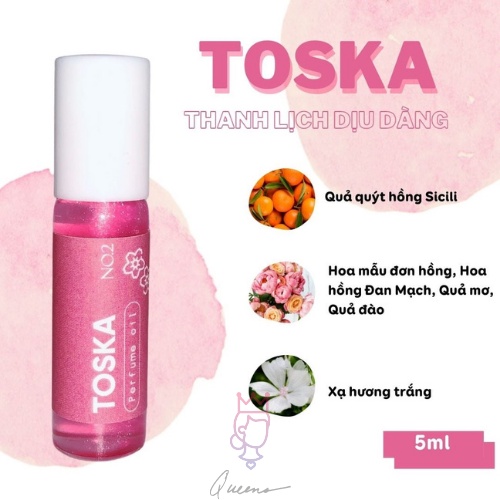 Tinh dầu nước hoa mini nguyên chất Year bỏ túi dạng lăn loại 5 ml | Thế Giới Skin Care