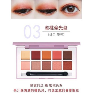 Phấn Mắt Lameila 10 ô tone đẹp [ẢNH THẬT]