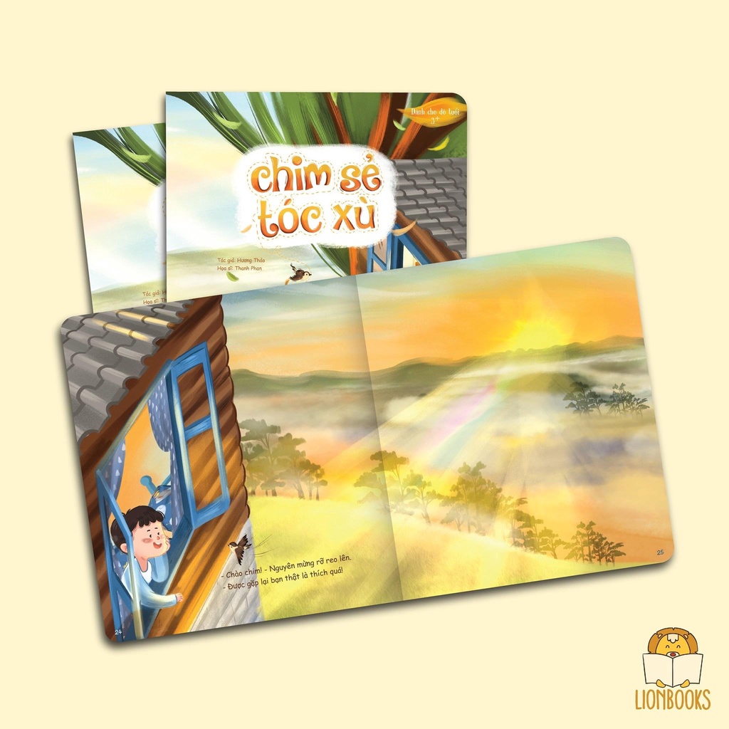 Sách Chim sẻ tóc xù [3y+]