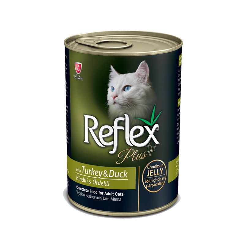 Pate cho mèo Reflex Plus lon 400g