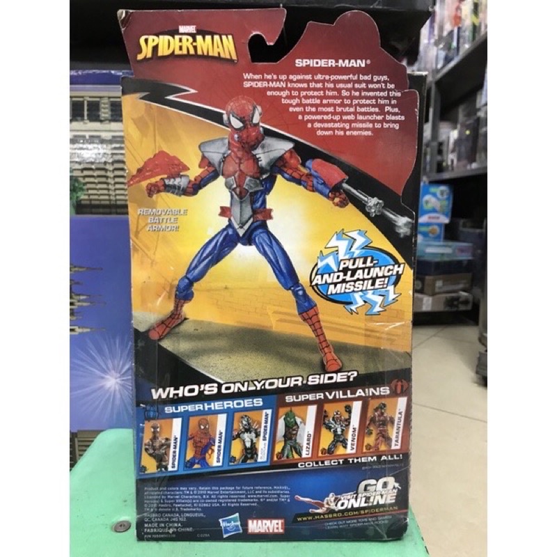 Mô Hình Spider-Man Có Khớp Chính Hãng Hasbro