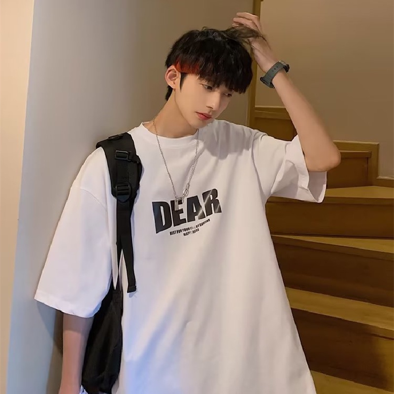 Áo Thun Tay Ngắn Dáng Rộng In Họa Tiết Phong Cách Hip Hop Thời Trang Mùa Hè Cho Nam Và Nữ size M-8XL
