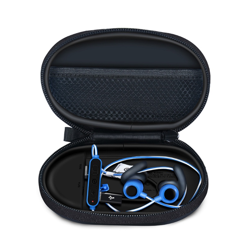 Vỏ Bảo Vệ Hộp Sạc Tai Nghe USB Kép 2000mAh Bằng Silicon Tiện Dụng Mang Theo Du Lịch