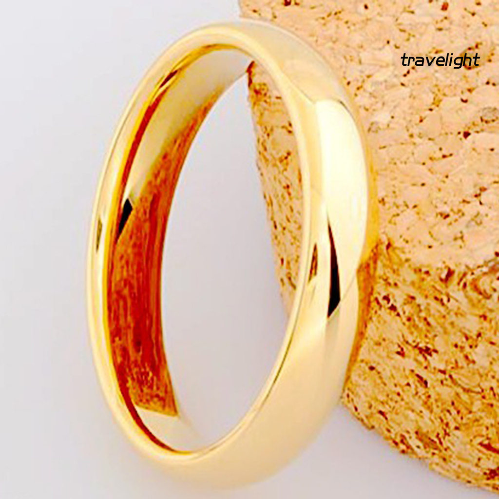 Nhẫn Đính Hôn Mỏng Kiểu Dáng Đơn Giản Lãng Mạn