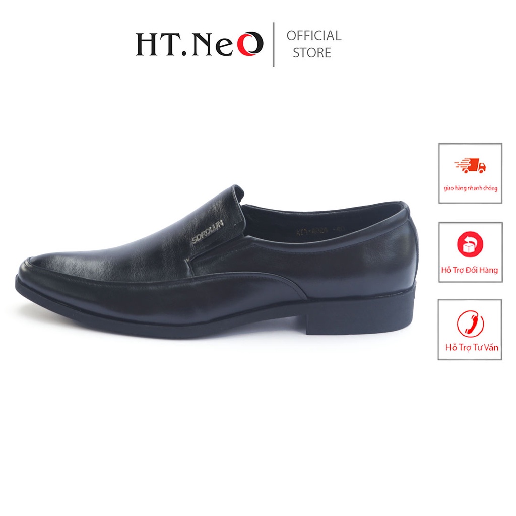 Giày tây nam - Giầy da nam HT.NEO công sở da bò thật ,thiết kế đơn giản ,sang trọng,lịch lãm GT22