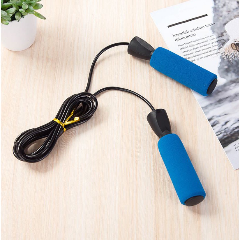 Dây nhảy thể thao đỏ dài 2,9m cao cấp _QS