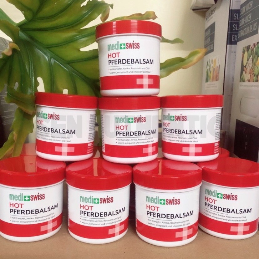 CAO NGỰA BÔI XOA BÓP GIẢM ĐAU NHỨC MEDI + SWISS HOT PFERDEBALSAM