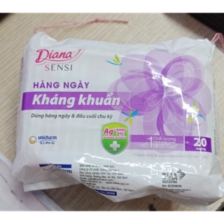 Băng vệ sinh hàng ngày diana 20 miếng