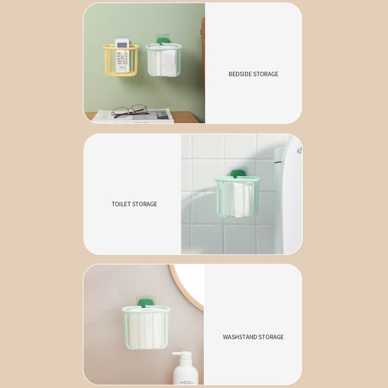 Giá Đỡ Cốc / Bàn Chải Đánh Răng / Bàn Chải Đánh Răng Gắn Tường Không Cần