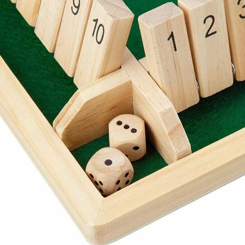 Bộ Trò Chơi Board Game Bằng Gỗ Màu Ngà Cho Trẻ Em