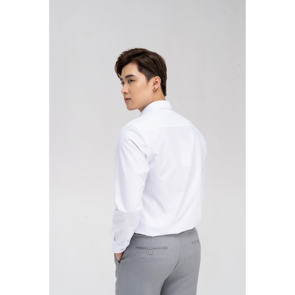 Áo sơ mi YODY Nam dài tay kiểu dáng classic có túi không nhăn SPM4003 | BigBuy360 - bigbuy360.vn