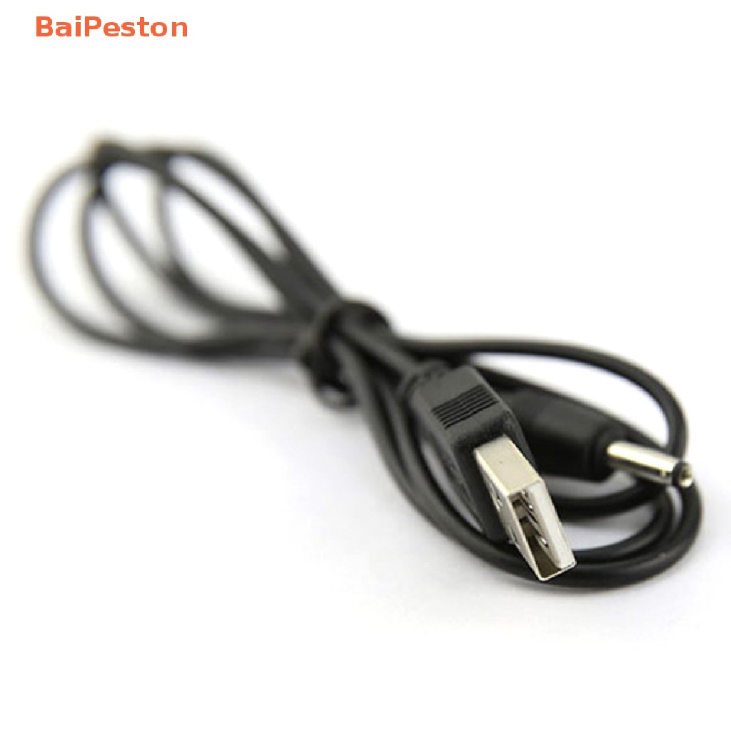 Dây Cáp Kết Nối Chuyển Đổi Cổng USB Sang Cổng 2.5 3.5 4.0 5.5mm 5V DC Màu Đen