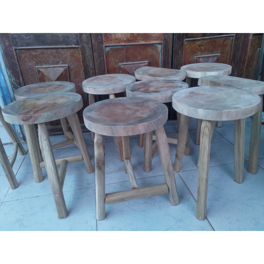 Ghế Đôn Loại 1 3 Chân ,Chân To