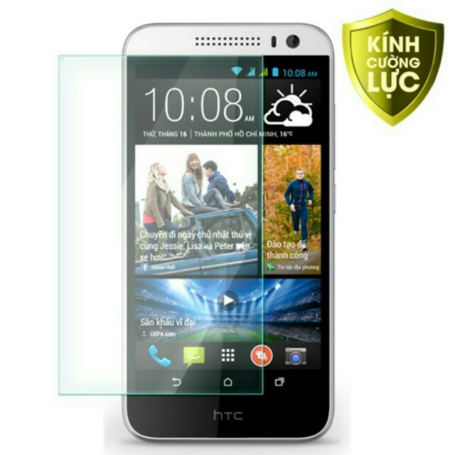 bộ 3 Dán kính cường lực HTC 616