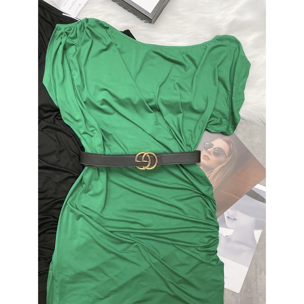 Váy trễ vai,tôn da