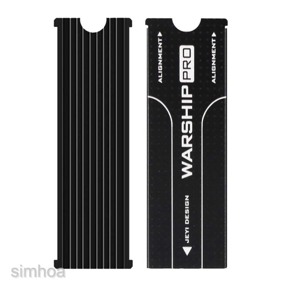 Bộ Tản Nhiệt Bằng Nhôm Màu Đen Chuyên Dụng Cho PCIe NVMe M.2 2280 SSD w