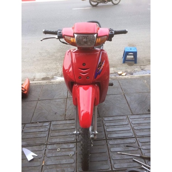 Dàn áo wave thái đỏ đen - wave 110 đỏ đen