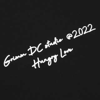 Grimm DC Áo Hungry love | Breakfast // Black