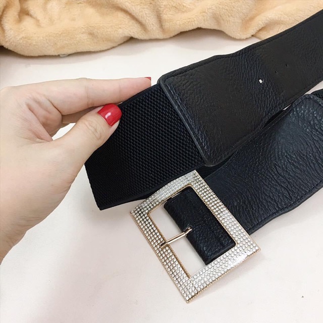 ĐAI VÁY HÌNH CHỮ NHẬT ĐÍNH ĐÁ