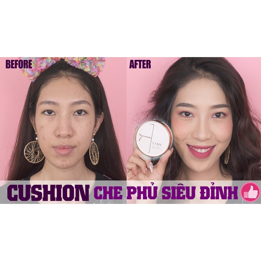 Phấn nước lime cushion lime spf50+/pa+++ hàn quốc  Cosmetic999