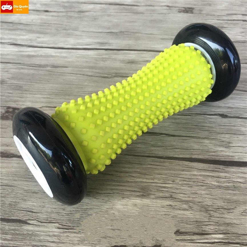 Dụng cụ tập Yoga massage có bánh xe đa năng, đụng cụ massage,dụng cụ yoga massage bánh xe