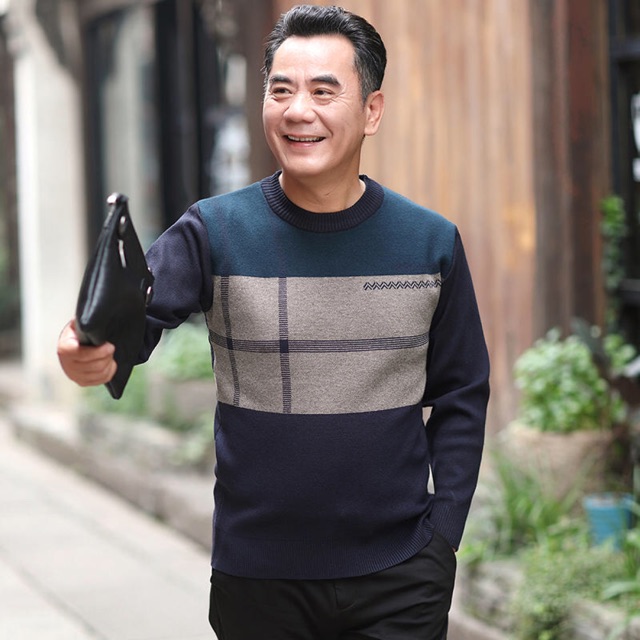 Áo len cho bố