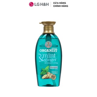 Dầu gội nuôi dưỡng tóc Organist dành cho tóc và da đầu gàu – Gừng và Bạc Hà 500ml