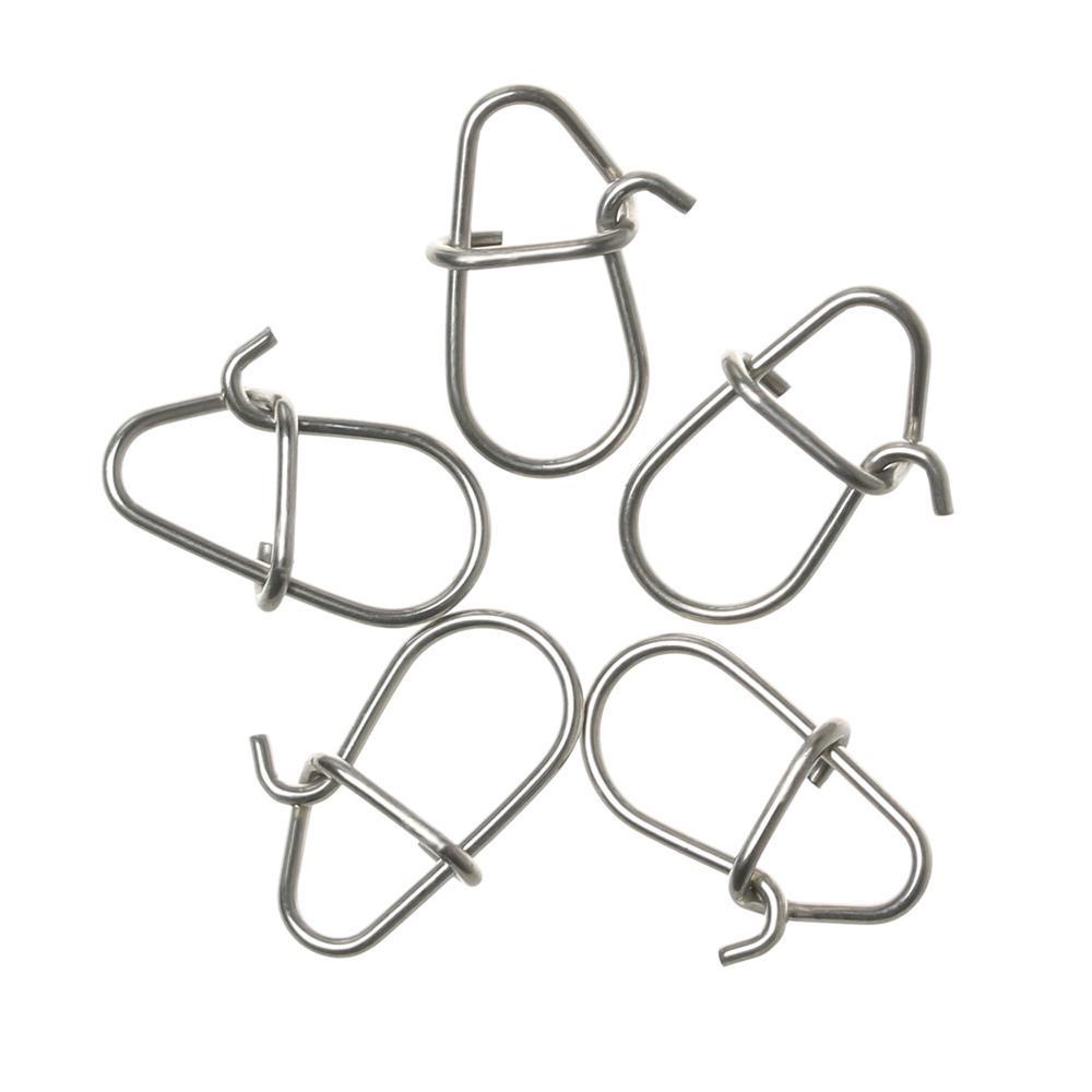 SUYO Set 100 Vòng Thép Không Gỉ Cao Cấp Dùng Để Khóa Dây Câu Cá