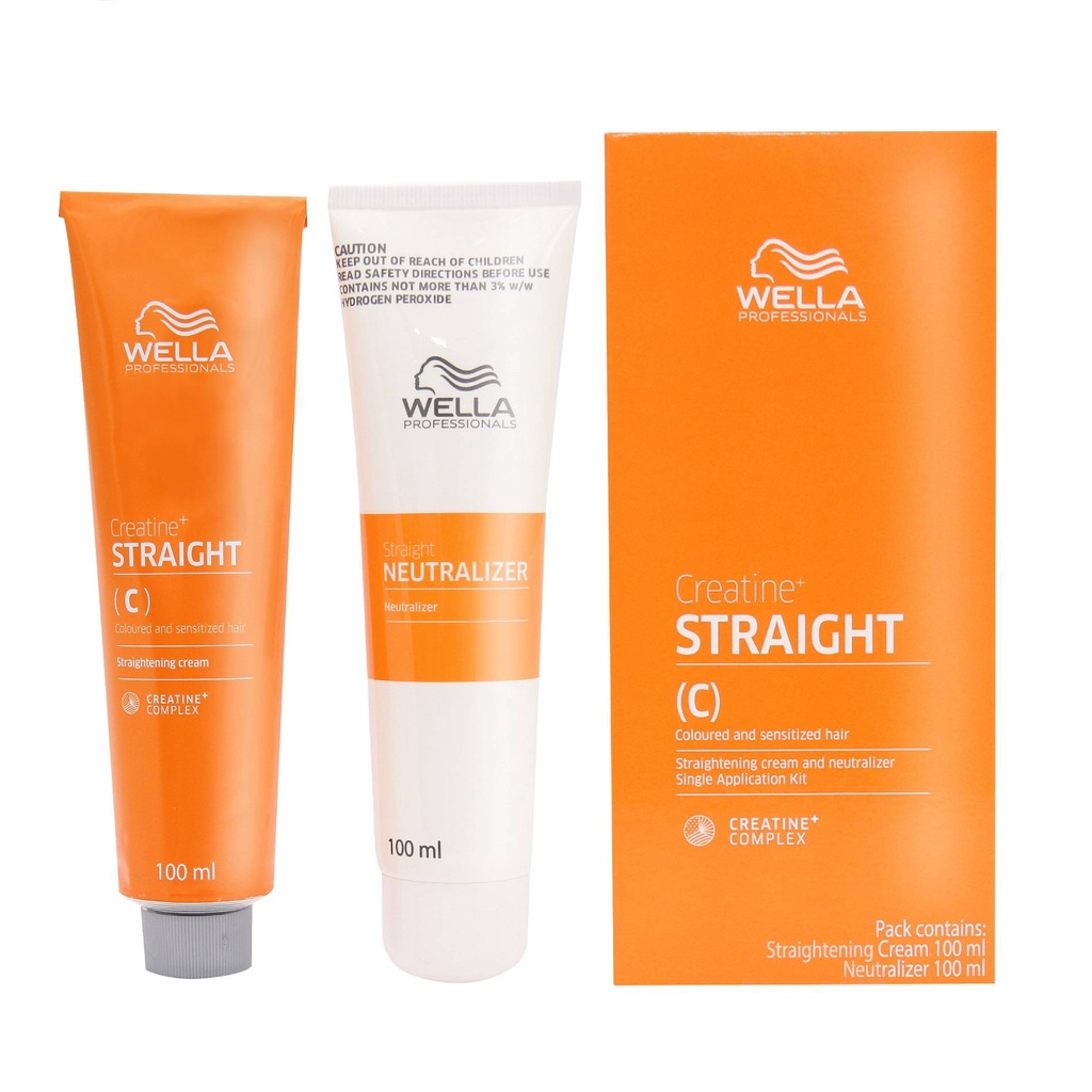 Best Seller Thuốc duỗi tóc cao cấp Clairol Wella Straight 100mlx2