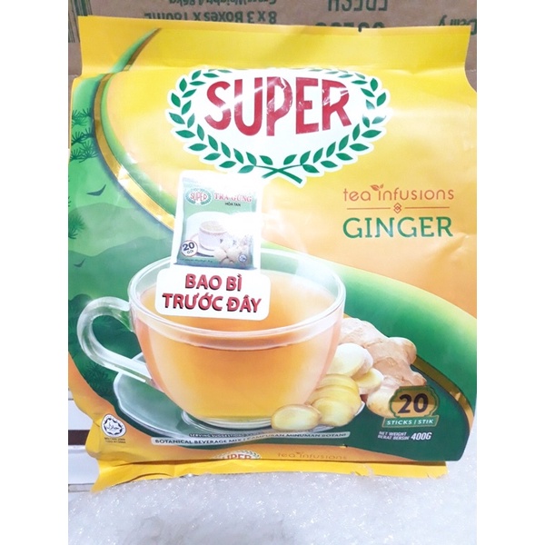 Trà gừng hoà tan Super 400g