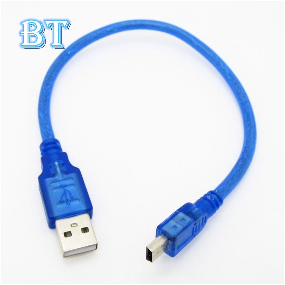 Dây Cáp Truyền Dữ Liệu Tốc Độ Cao 30cm Đầu Cắm Usb 2.0 A Sang Mini B 5pin Đầu Cắm Pc