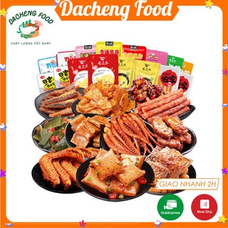 Set 20 món ăn vặt cay ngon tự chọn đồ ăn vặt Sài Gòn vừa ngon vừa rẻ | Dacheng Food