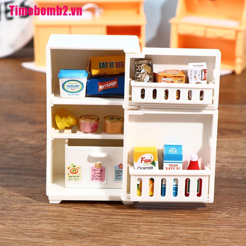 ### Bộ 16 Tủ Lạnh Mini Tỉ Lệ 1: 12 Trang Trí Nhà Búp Bê