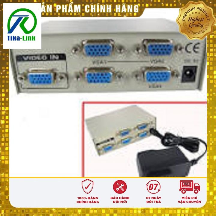 Bộ Hub Chia VGA (Xả Kho) Bộ Hub Chia VGA 1 ra 4 | BigBuy360 - bigbuy360.vn