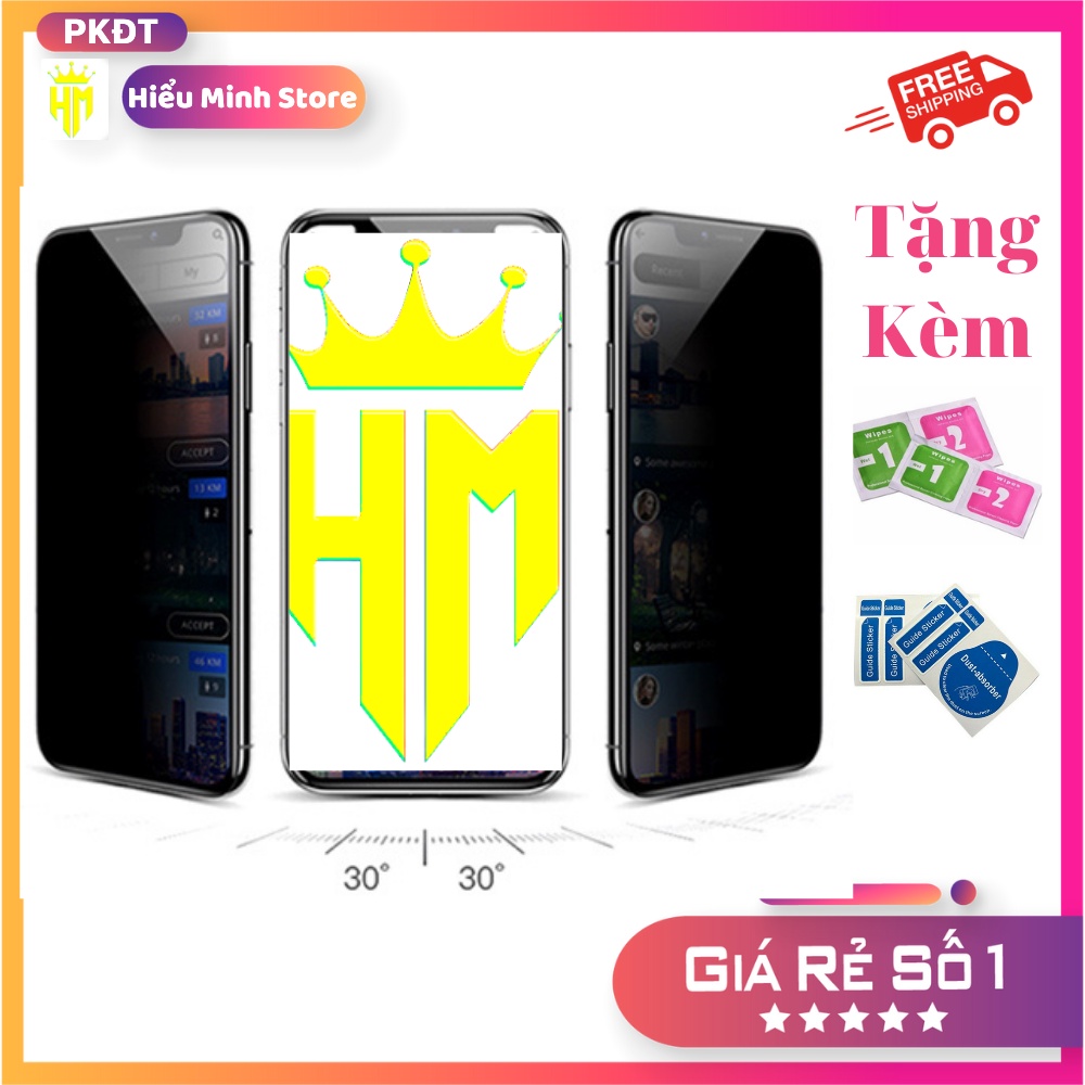 Kính cường lực iphone chống nhìn trộm ,ip 6s plus/6/7/7plus/8/8plus/x/xs/xs max/11/11 pro/11promax. 12 , 13 14 Promax